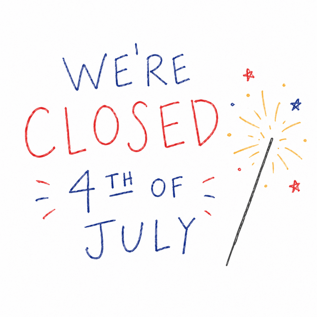 Closed 4th of July, 2026